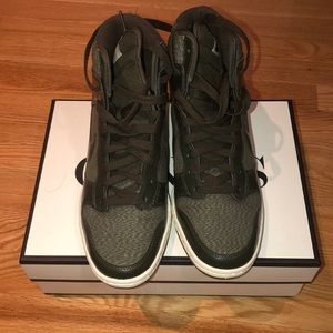 Nike Wedge Sneakers in Army Colour Green